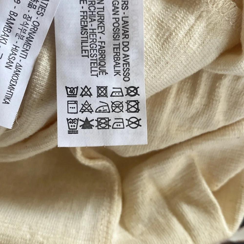 BNWT ZARA cream fringe dress - Picture 13 of 13